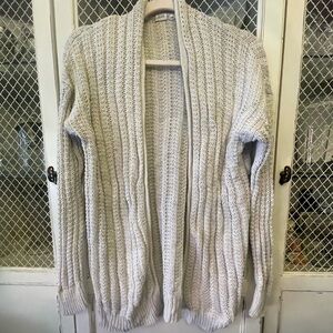 GAP Cream Knit Cardigan